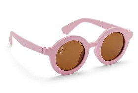 Bild på Haga Eyewear Dots Light Pink - Brown Lens