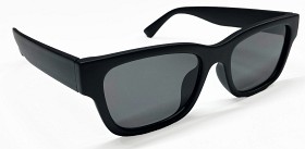 Bild på Haga Eyewear New York Matt Black - Grey Lens