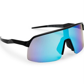 Bild på Haga Eyewear Nagoya Black - Blue Mirror lens