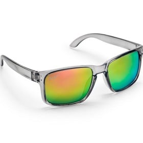 Bild på Haga Eyewear Power Matt Transparent Grey Light Blue Mirror Lens