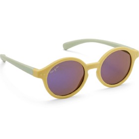 Bild på Haga Eyewear Shine Matt Light Yellow - Mirror lens
