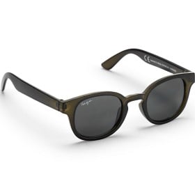 Bild på Haga Eyewear Wave Matt Transparent Green Grey Lens