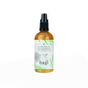Bild på Hagi Natural Body Oil with Chia Seed Oil and Golden Dust 100 ml