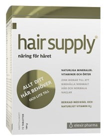 Bild på Hair Supply 72 tabletter 