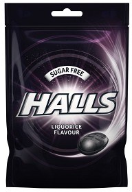 Bild på Halls Liquorice halstablett