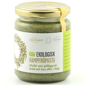 Bild på Sun & Seed Hampafröpasta RAW 250 g KRAV