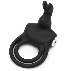 Bild på Happy Rabbit Dual C-Ring Black