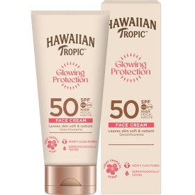 Bild på Hawaiian Tropic Glowing Protection Face Cream SPF50, 50 ml