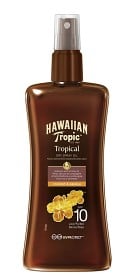 Bild på Hawaiian Tropic Protective Dry Spray Oil SPF 10, 200 ml