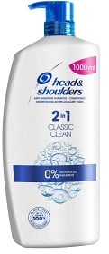 Bild på Head & Shoulders Classic Clean 2-in-1 Schampo 1000 ml