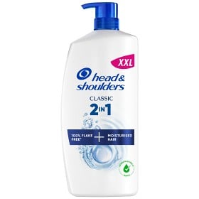 Bild på Head & Shoulders Classic Clean 2in1 Schampo och balsam mot mjäll 800 ml pumpflaska