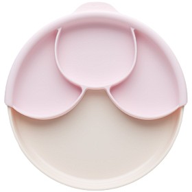 Bild på Miniware Healthy Meal Set Divider Plate Vanilla/Cotton Candy
