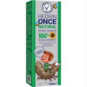 Bild på Hedrin Once Natural 200 ml