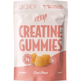 Bild på Heey! Creatine Gummies Sour Peach 90 st