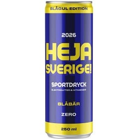 Bild på Heja Sverige Blåbär 250 ml