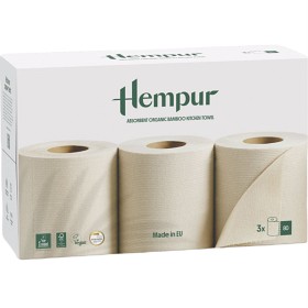 Bild på Hempur Bamboo Hushållspapper 3 rullar