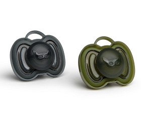 Bild på Herobility Pacifier 2x Nappar 0m+ (Svart/Grön)