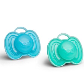 Bild på Herobility Pacifier 2x Nappar Blue/Turquoise 0m+