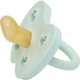 Bild på Hevea Natural Rubber Pacifier Orthodontic Newborn 0+ Months 1 st Mellow Mint