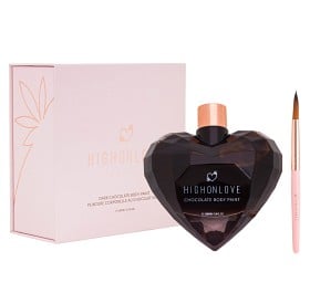 Bild på HighOnLove Dark Chocolate Body Paint 100 ml