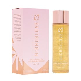 Bild på HighOnLove Massage Oil Strawberry Champagne 120 ml