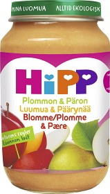 Bild på HiPP Fruktpuré Plommon & Päron 6M 190 g