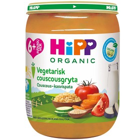 Bild på HiPP Vegetarisk Couscousgryta 6M 190 g