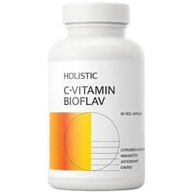 Bild på Holistic C-vitamin Bioflav 90 kapslar