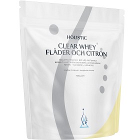 Bild på Holistic Clear Whey Vassleproteinisolat Fläder Citron 400 g