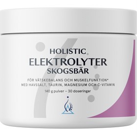 Bild på Holistic Elektrolyter Skogsbär 140 g