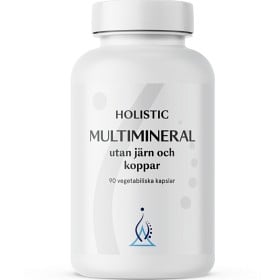Bild på Holistic Multimineral utan järn och koppar 90 kapslar