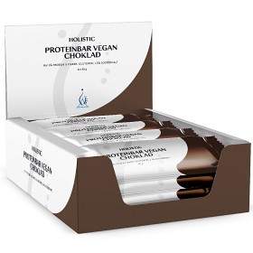 Bild på Holistic Proteinbar Vegan Choklad 12 st