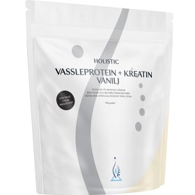 Bild på Holistic Vassleprotein + Kreatin vanilj 750 g