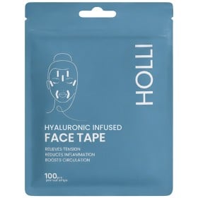 Bild på HOLLI Hyaluronic Infused Face Tape Pre-Cut Strips 100 st