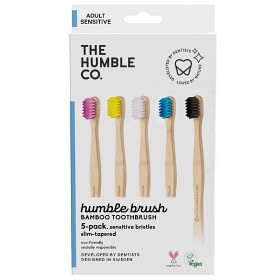 Bild på Humble Bambutandborste Extra Mjuk 5-pack