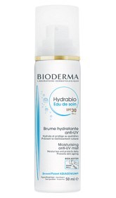 Bild på Bioderma Hydrabio Eau de soin SPF 30 Anti-UV Mist 50 ml