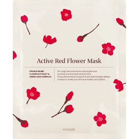 Bild på HYGGEE Active Red Flower Mask