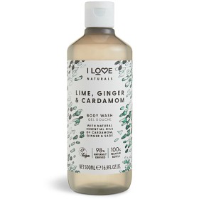 Bild på I LOVE Naturals Body Wash Lime, Ginger & Cardamom 500 ml