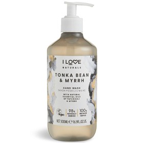 Bild på I LOVE Naturals Hand Wash Tonka Bean & Myrrh 500 ml