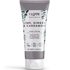 Bild på I LOVE Naturals Hand Cream Lime Ginger & Cardamon 100 ml