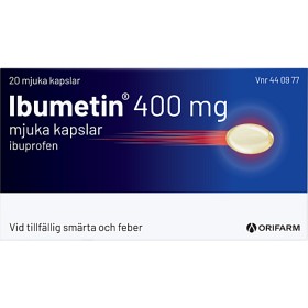 Bild på Ibumetin mjuka kapslar 400 mg 20 st