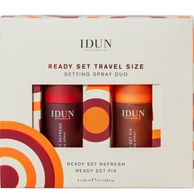 Bild på IDUN Minerals Ready Set Setting Spray Travel Size Duo Kit 100 ml