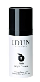 Bild på IDUN Minerals Rich Night Cream 50 ml