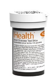 Bild på iHealth blodglukos teststickor 50 st
