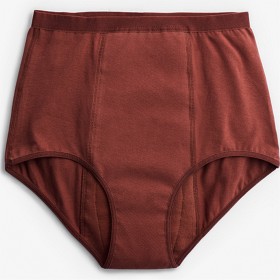 Bild på Imse Period Underwear High Waist XXL Medium Flow, Rusty Bordeaux