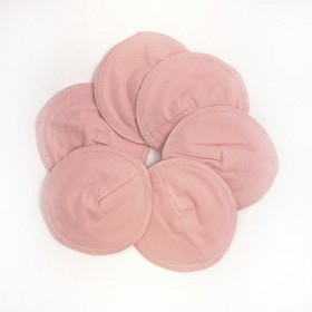 Bild på Imse Nursing Pads Organic Cotton Pink 6 st