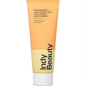 Bild på Indy Beauty Niacinamide + Hyaluronic Acid Face & Body Moisturiser 200 ml