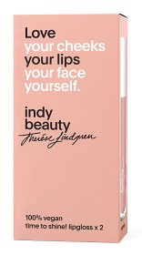 Bild på Indy Beauty Time to shine! Lipgloss x 2 Presentkit