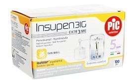Bild på Insupen pennkanyl, 0,25 mm (31G) x 5 mm 100 st