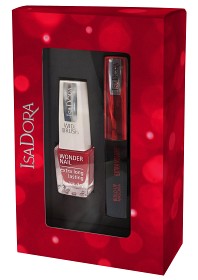 Bild på IsaDora Holiday Giftpack Build-Up Mascara & Wonder Nail